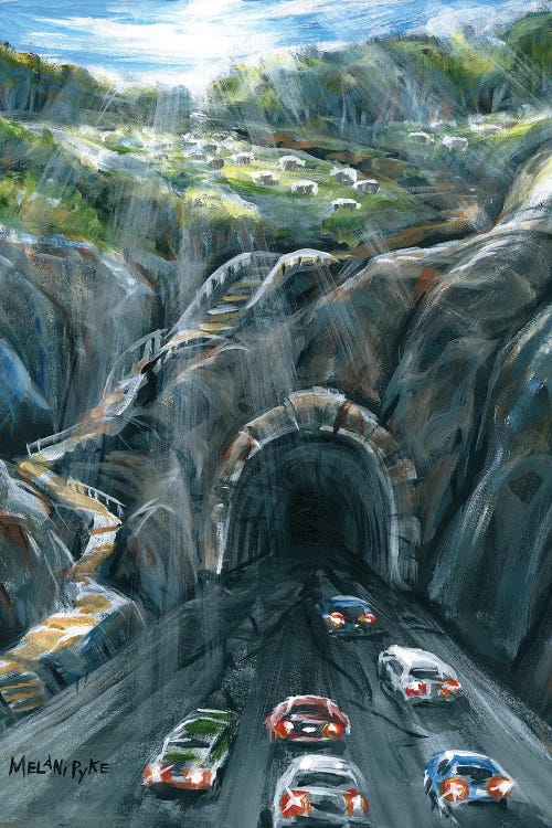 Wide And Narrow Ways by Melani Pyke wall art