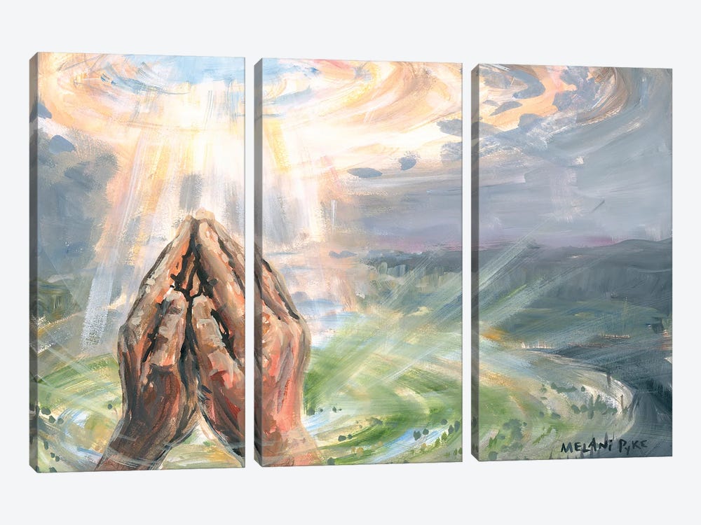 The Prayer by Melani Pyke 3-piece Canvas Artwork