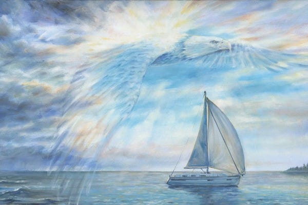 Sailboats: Guardian Eagle by Melani Pyke
