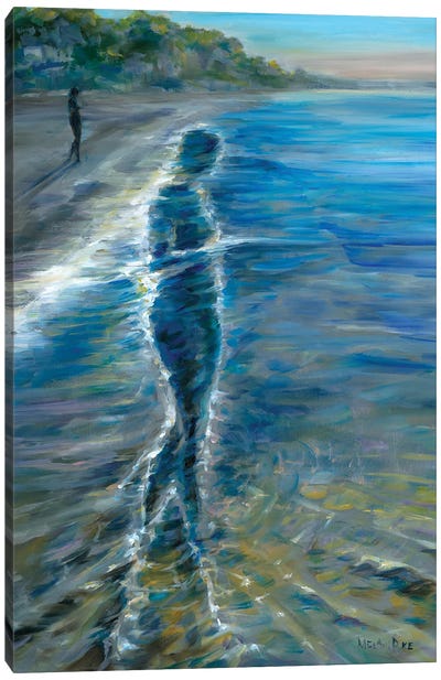 Lady Of The Lake Canvas Art Print - Melani Pyke
