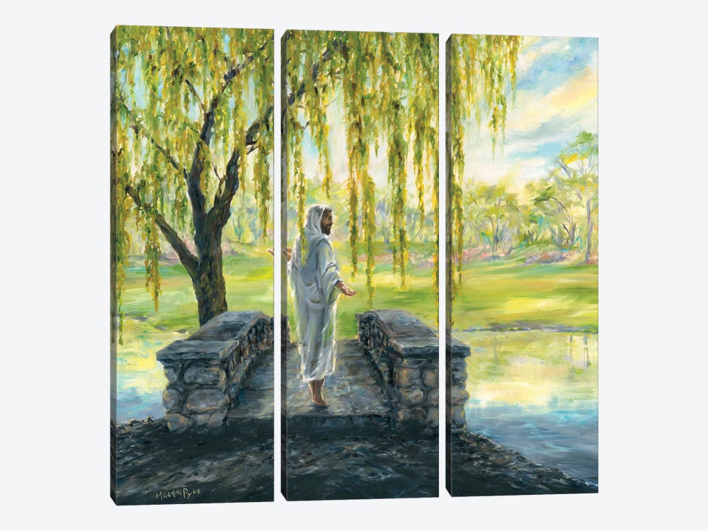 The Truth And The Light by Melani Pyke 3-piece Canvas Print