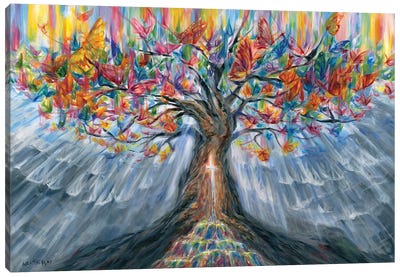 Tree Of Life Canvas Art Print - Melani Pyke