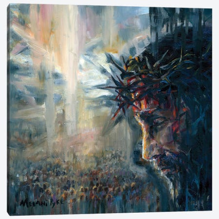 Christ Crucified For All Canvas Print #PYE171} by Melani Pyke Art Print