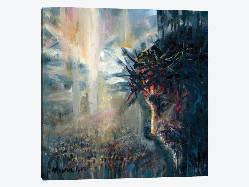 Christ Crucified For All by Melani Pyke 1-piece Canvas Print