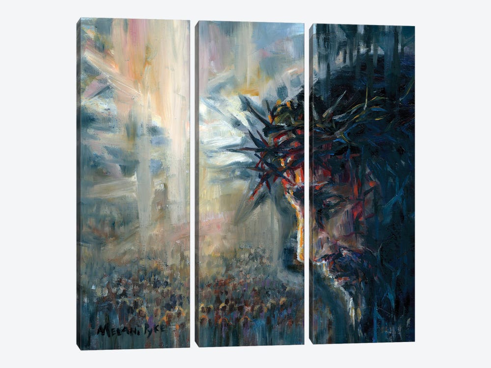 Christ Crucified For All by Melani Pyke 3-piece Art Print