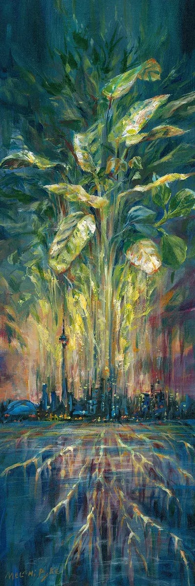 Growing City by Melani Pyke canvas print