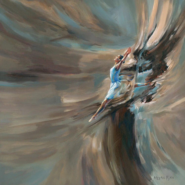 Ballet With Brown by Melani Pyke wall art