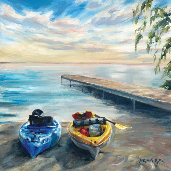 Rowboats: Waiting To Launch by Melani Pyke