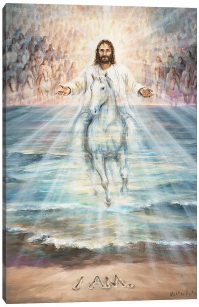 I Am Returns Canvas Art Print - Jesus Christ