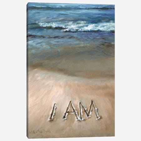 I Am Canvas Print #PYE22} by Melani Pyke Art Print