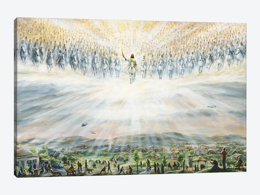 Jesus Returns by Melani Pyke 1-piece Canvas Artwork