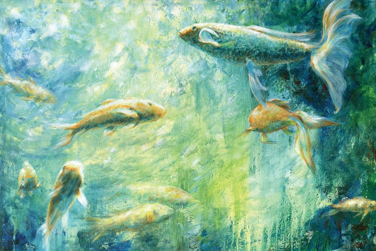 Life In The Fish Tank by Melani Pyke wall art