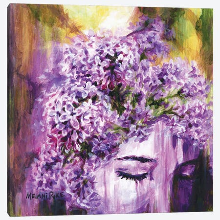 Lilacs Canvas Print #PYE41} by Melani Pyke Art Print