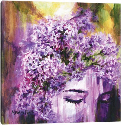 Lilacs Canvas Art Print - Lilac Art