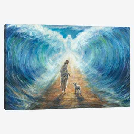 Parting The Waters To Lead Me Through Canvas Print #PYE52} by Melani Pyke Canvas Wall Art