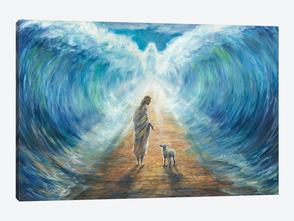 Parting The Waters To Lead Me Through by Melani Pyke 1-piece Canvas Artwork