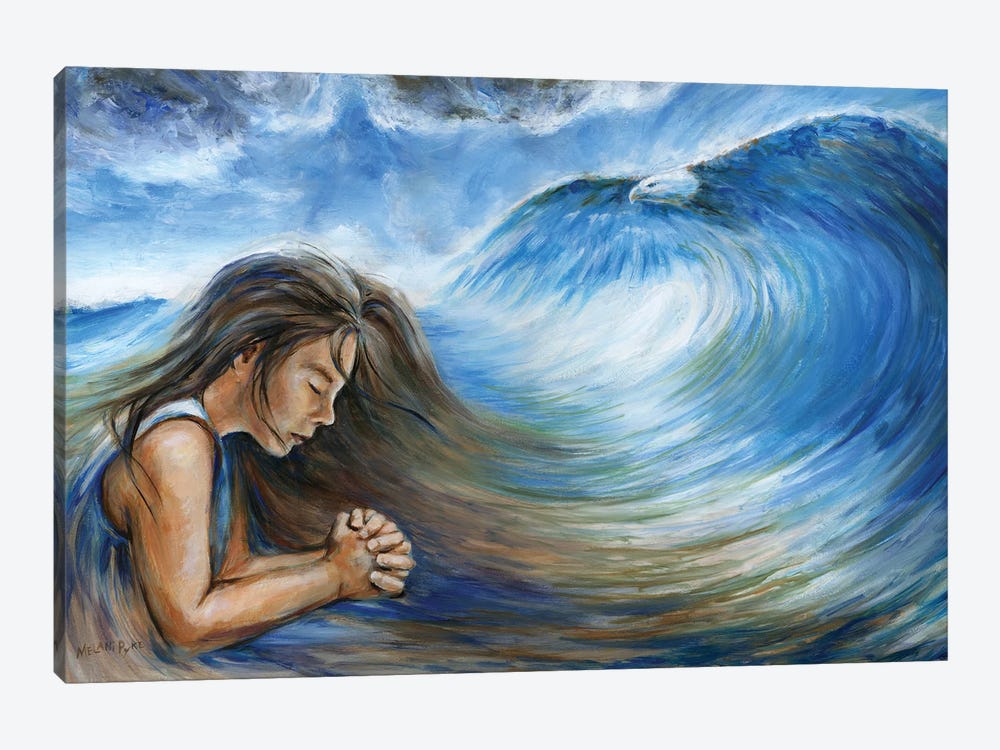 Prayer Like A Tidal Wave by Melani Pyke 1-piece Canvas Art Print