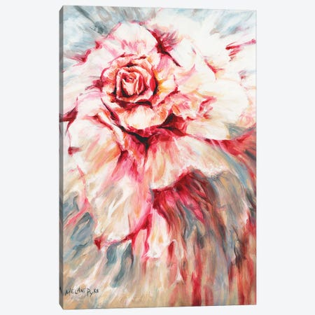 Rose Of Water Canvas Print #PYE57} by Melani Pyke Art Print