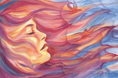 Be Free by Melani Pyke multi panel art