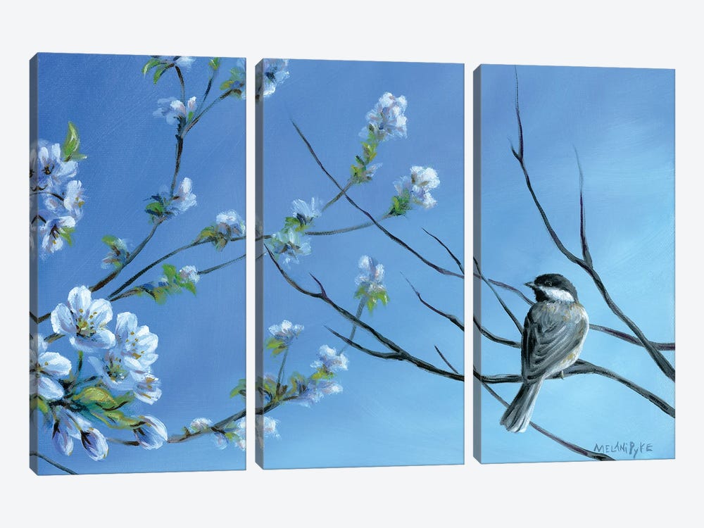 The Intersection Of Seasons by Melani Pyke 3-piece Canvas Print