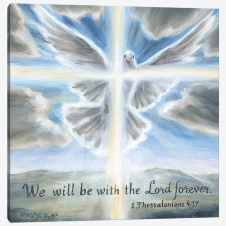 We Will Be With The Lord Canvas Print #PYE76} by Melani Pyke Canvas Print