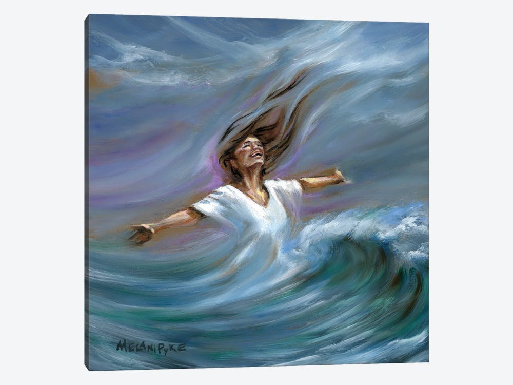 Wind And Waves by Melani Pyke 1-piece Canvas Artwork