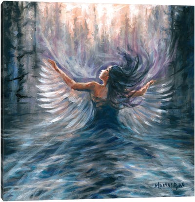 Wings Of Hope Canvas Art Print - Faith Art