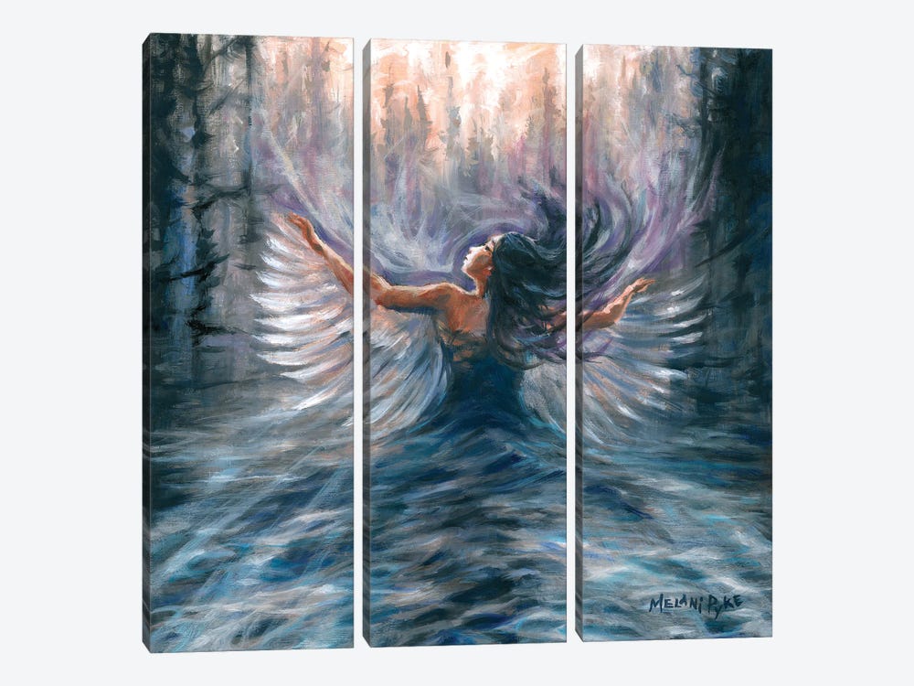 Wings Of Hope by Melani Pyke 3-piece Canvas Art Print