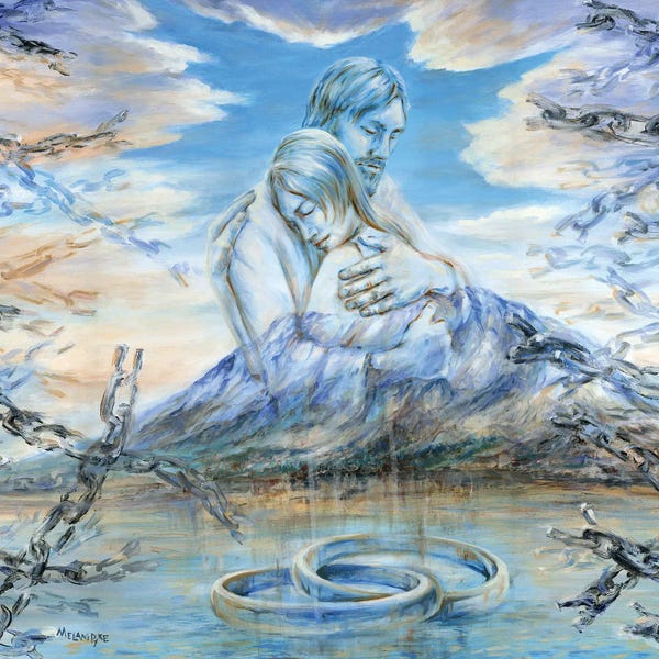 Surreal Bodyscapes: Broken Chains Eternal Promise by Melani Pyke