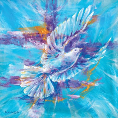 Create Peace by Melani Pyke metal wall art