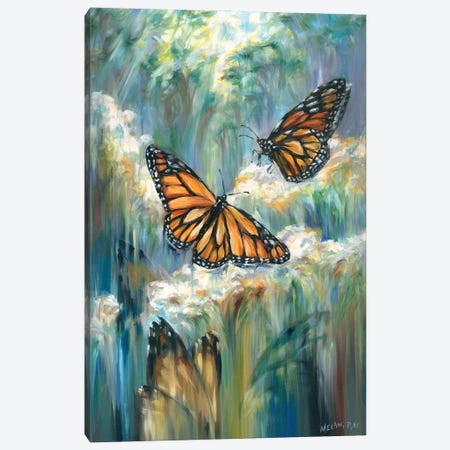 Hope On The Wings Of Butterflies Canvas Print #PYE97} by Melani Pyke Art Print
