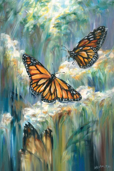 Mixed Media: Hope On The Wings Of Butterflies by Melani Pyke