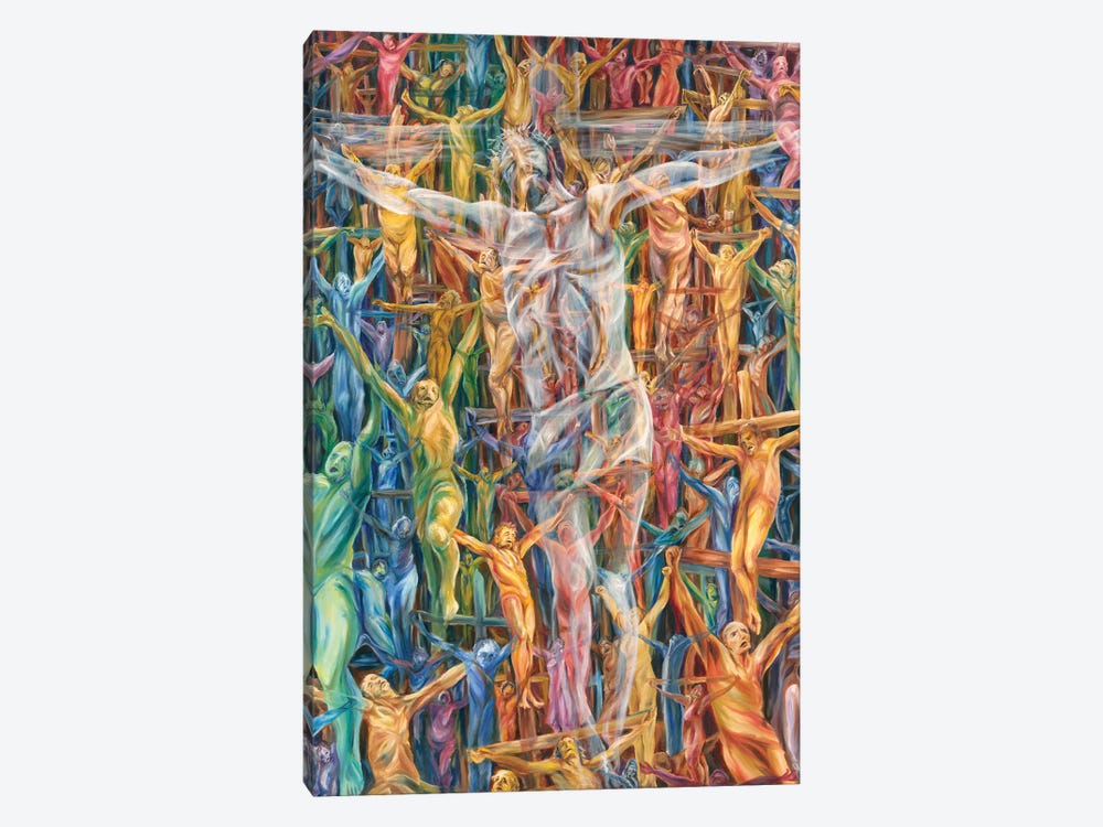 Crucified With Christ by Melani Pyke 1-piece Canvas Wall Art