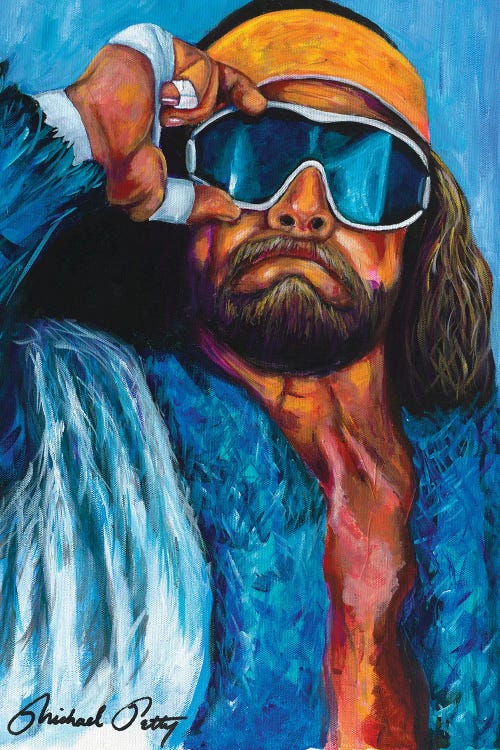 Macho Man by Michael Petty IV wall art