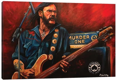 Lemmy Canvas Art Print - Michael Petty IV
