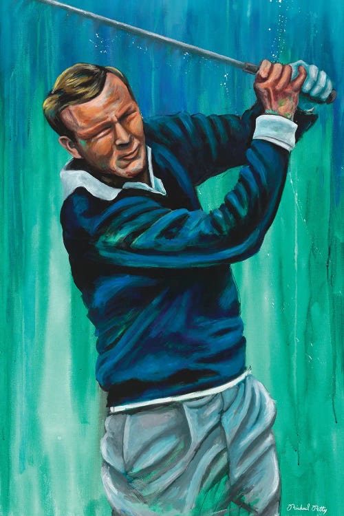 The King (Arnold Palmer) by Michael Petty IV wall art