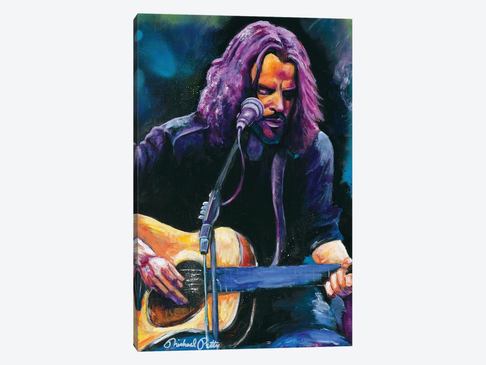 Cornell (Chris Cornell) by Michael Petty IV 1-piece Canvas Wall Art