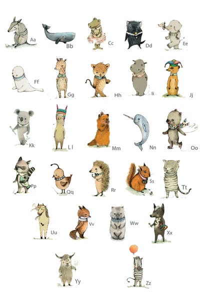 Full Alphabet: Italian by Paola Zakimi