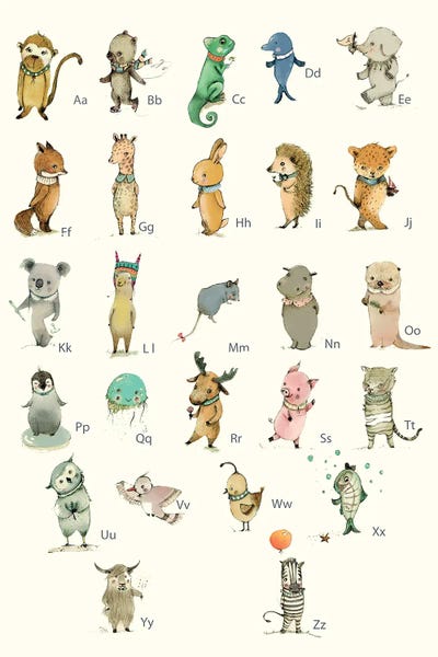 Full Alphabet: German by Paola Zakimi