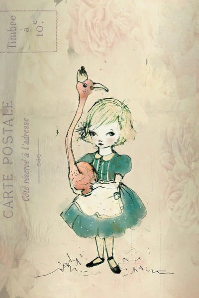 Paola Zakimi: Flamingo Girl by Paola Zakimi