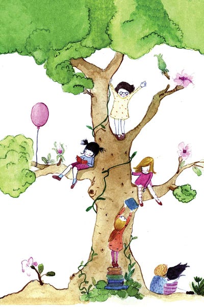 Reading: My Lovely Tree by Paola Zakimi