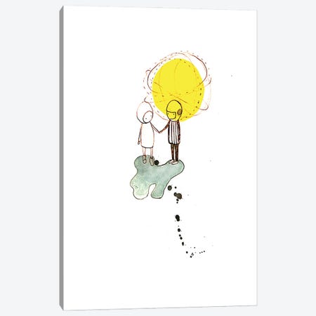Love And Sun Canvas Print #PZK147} by Paola Zakimi Canvas Artwork