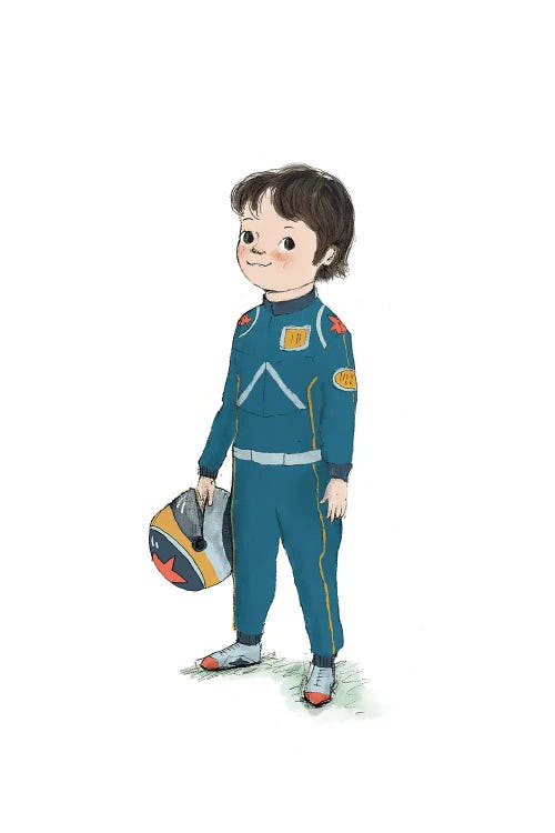 Race Car Driver by Paola Zakimi wall art