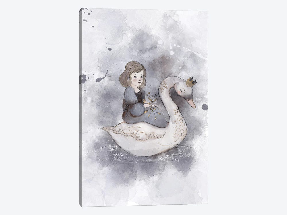 Cisne by Paola Zakimi 1-piece Canvas Art