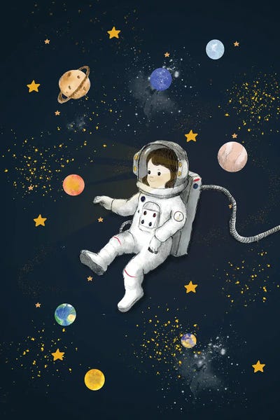 Paola Zakimi: Dark Girl Astronaut by Paola Zakimi