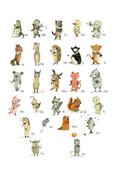 Alphabet: Abc English by Paola Zakimi