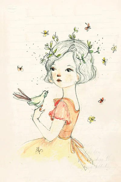 Mae by Paola Zakimi art print