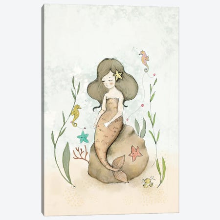 Mermaid Canvas Print #PZK41} by Paola Zakimi Art Print