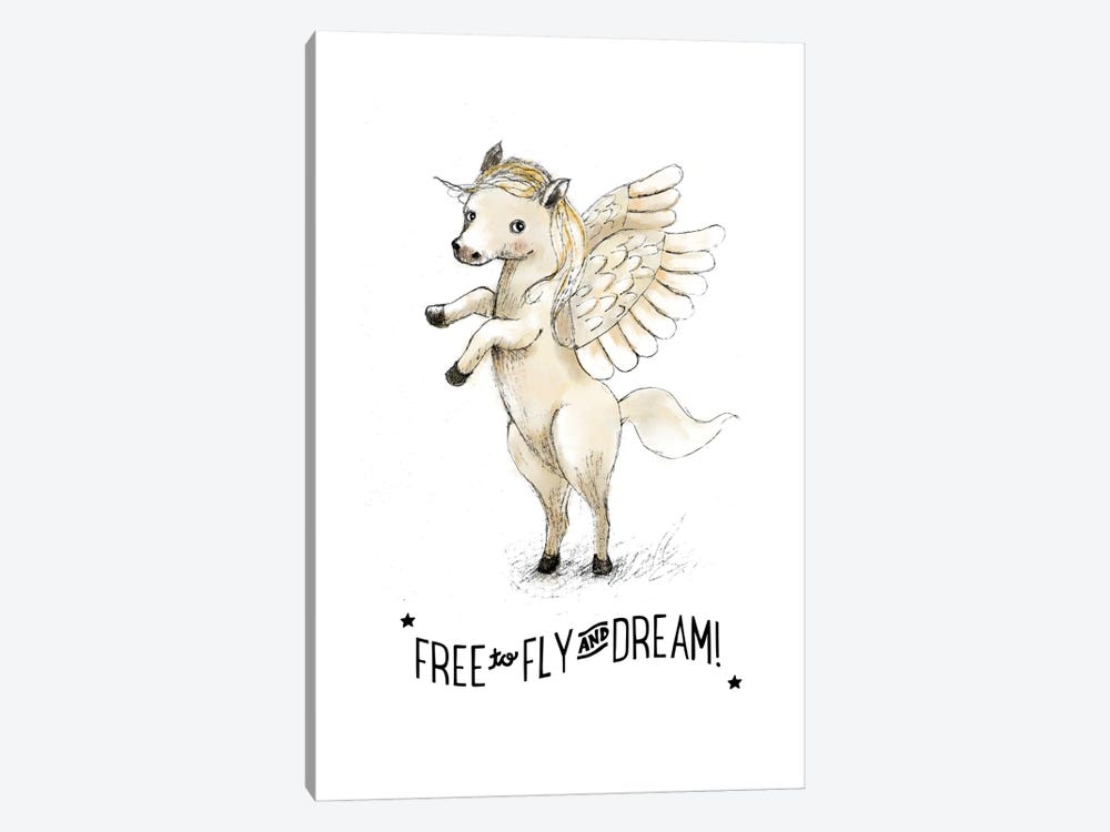 Free To Fly And Dream by Paola Zakimi 1-piece Canvas Art