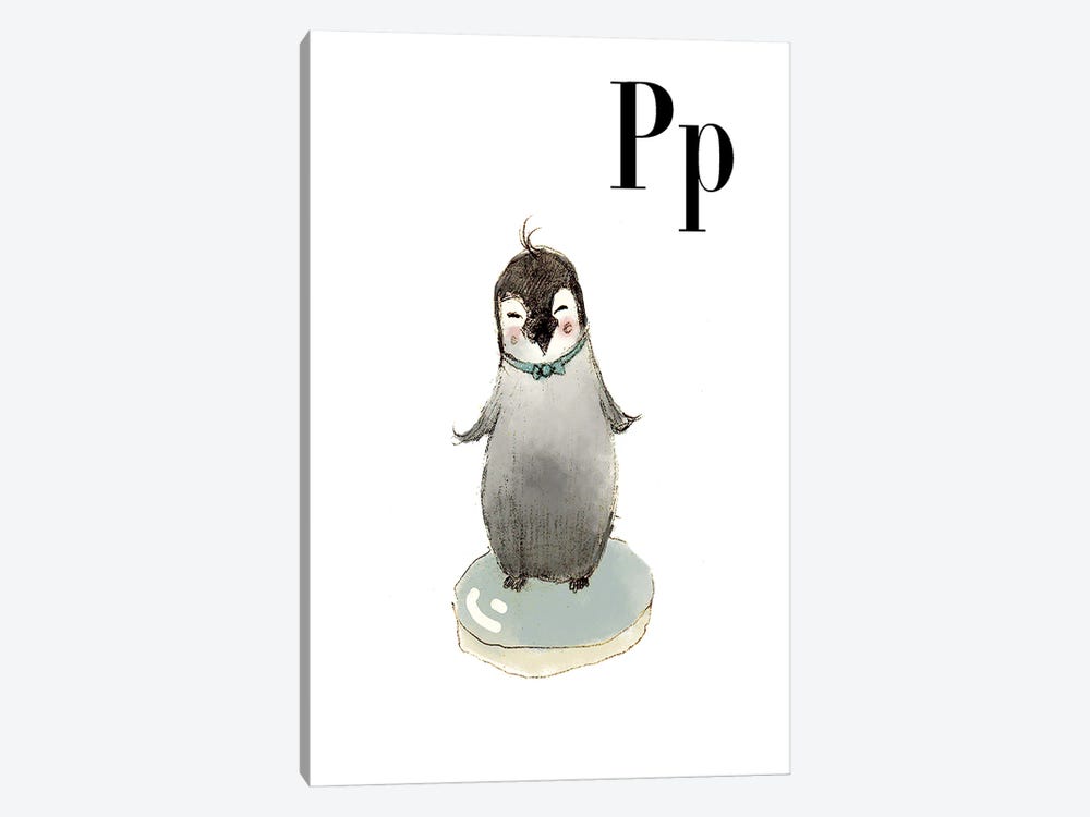 Pinguino by Paola Zakimi 1-piece Canvas Art Print